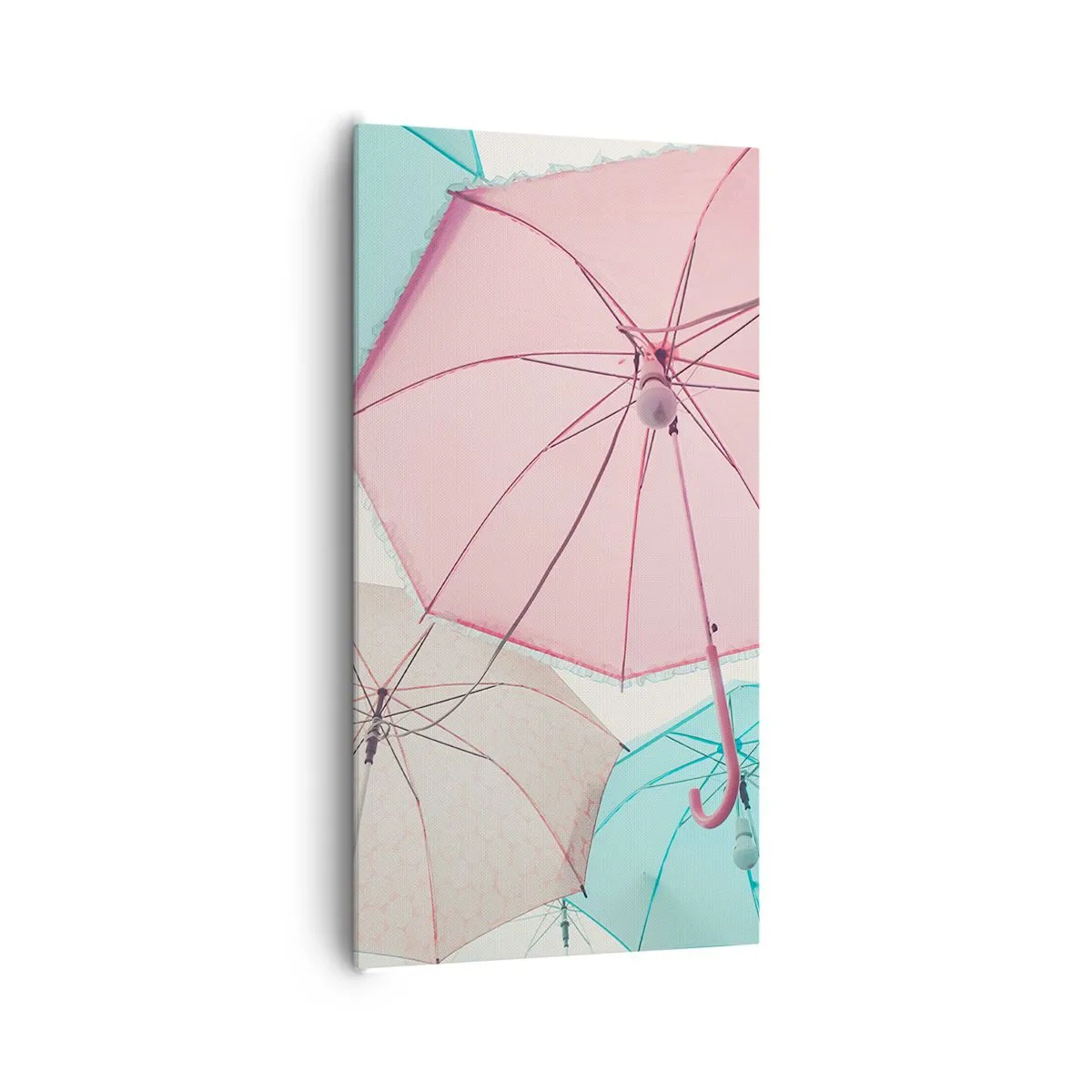 Lærredstryk - Billede på lærred - Nogle gange solskin, andre gange regn - 65x120 cm