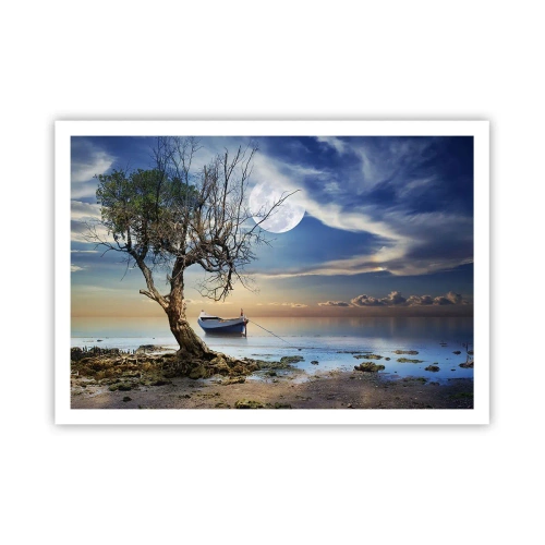 Plakat - Er dette enden eller begyndelsen? - 100x70 cm