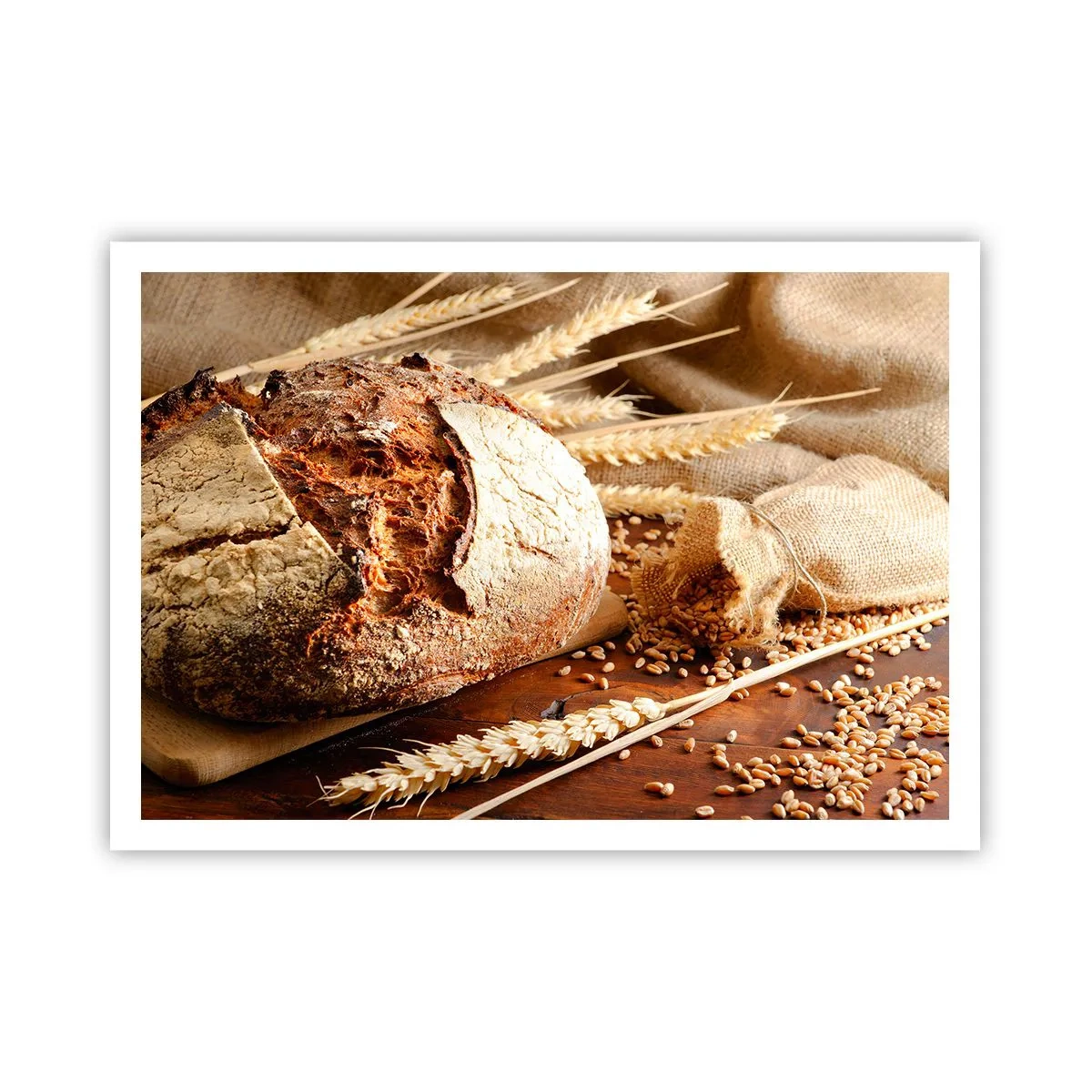 Plakat - Appetitlig, velduftende, sprød - 100x70 cm