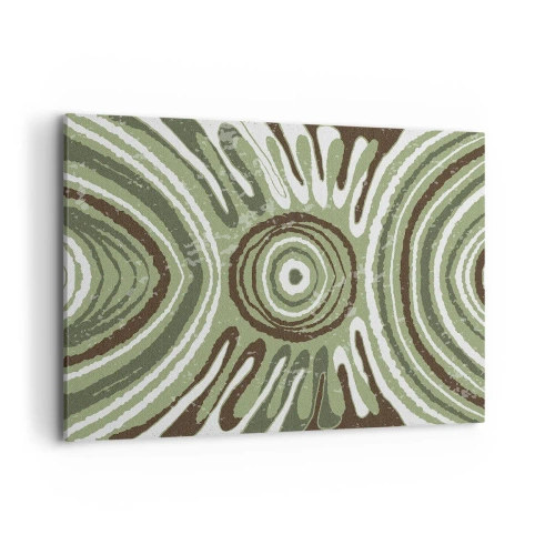 Lærredstryk - Billede på lærred - Eksplosion af følelser - 120x80 cm