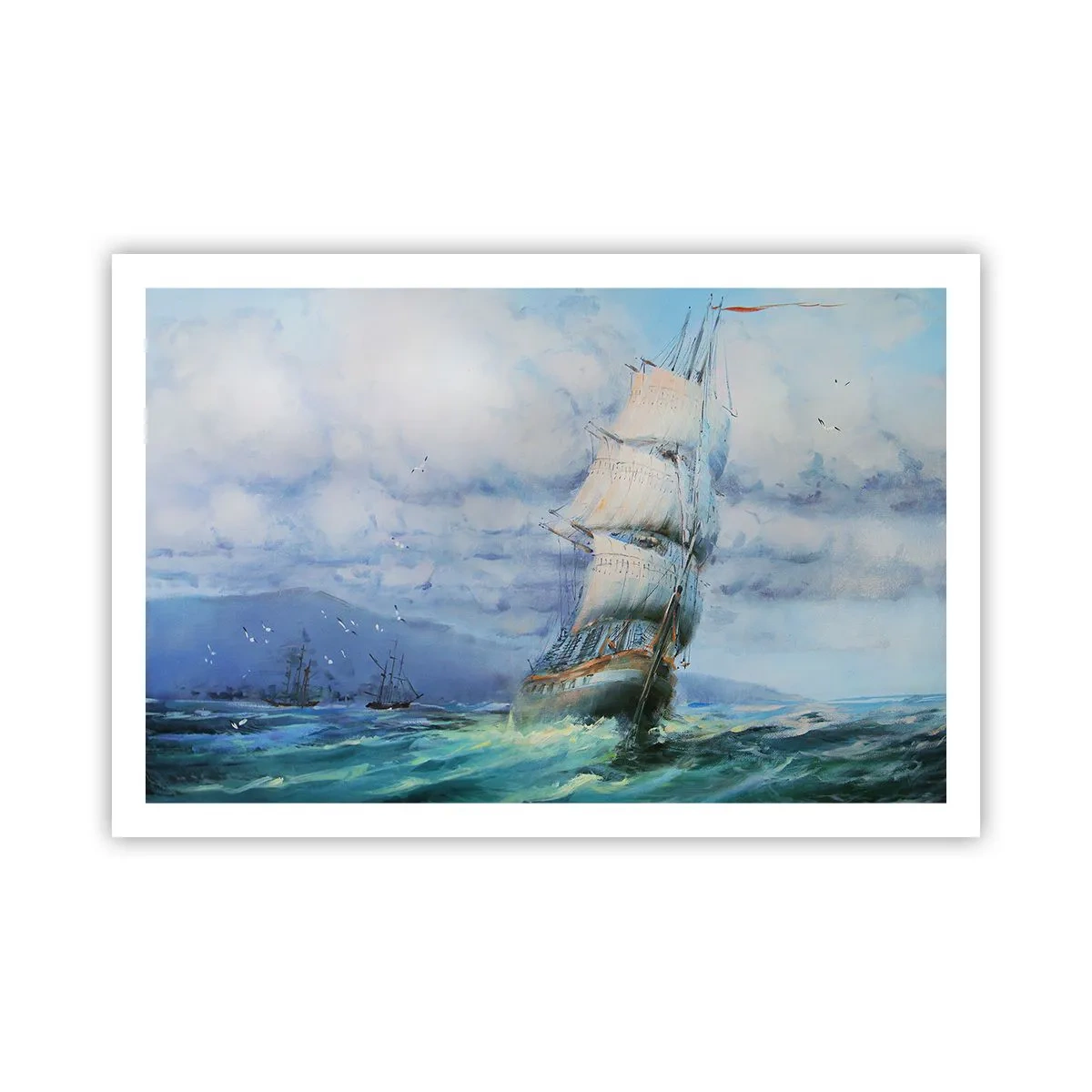 Plakat - God vind - 91x61 cm