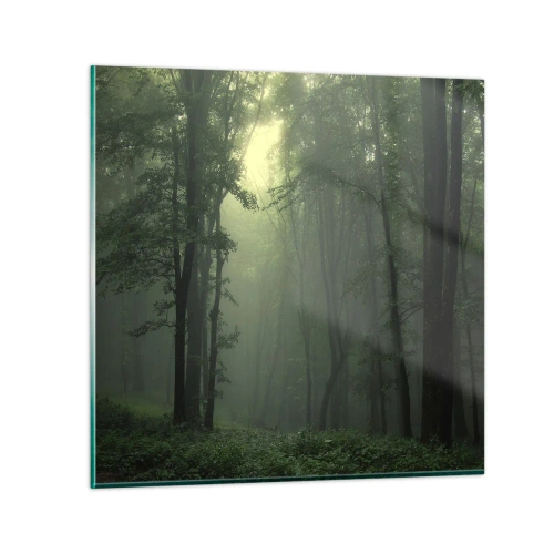 Billede på glas - Før han vågner op - 40x40 cm