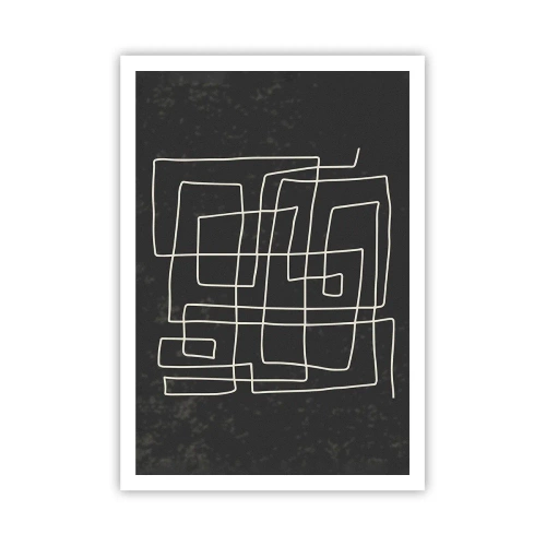 Plakat - Ikke helt så enkel - 70x100 cm