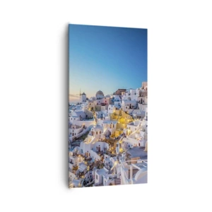 Lærredstryk - Billede på lærred - Essensen af græskhed - 65x120 cm