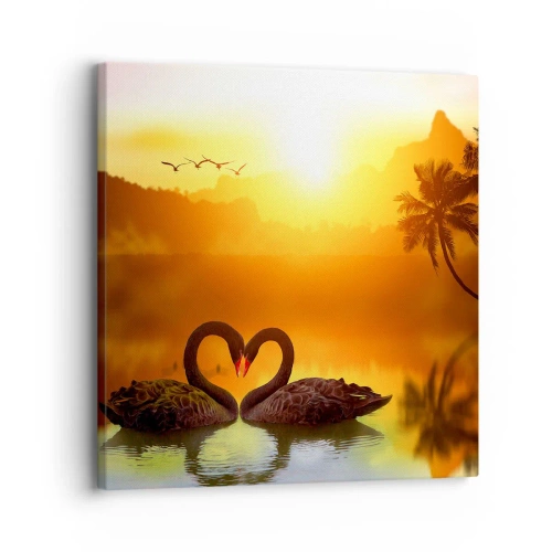 Lærredstryk - Billede på lærred - Alt til parring - 30x30 cm