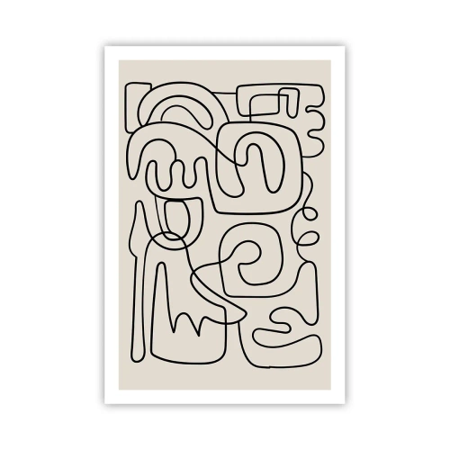 Plakat - På sporet - 61x91 cm