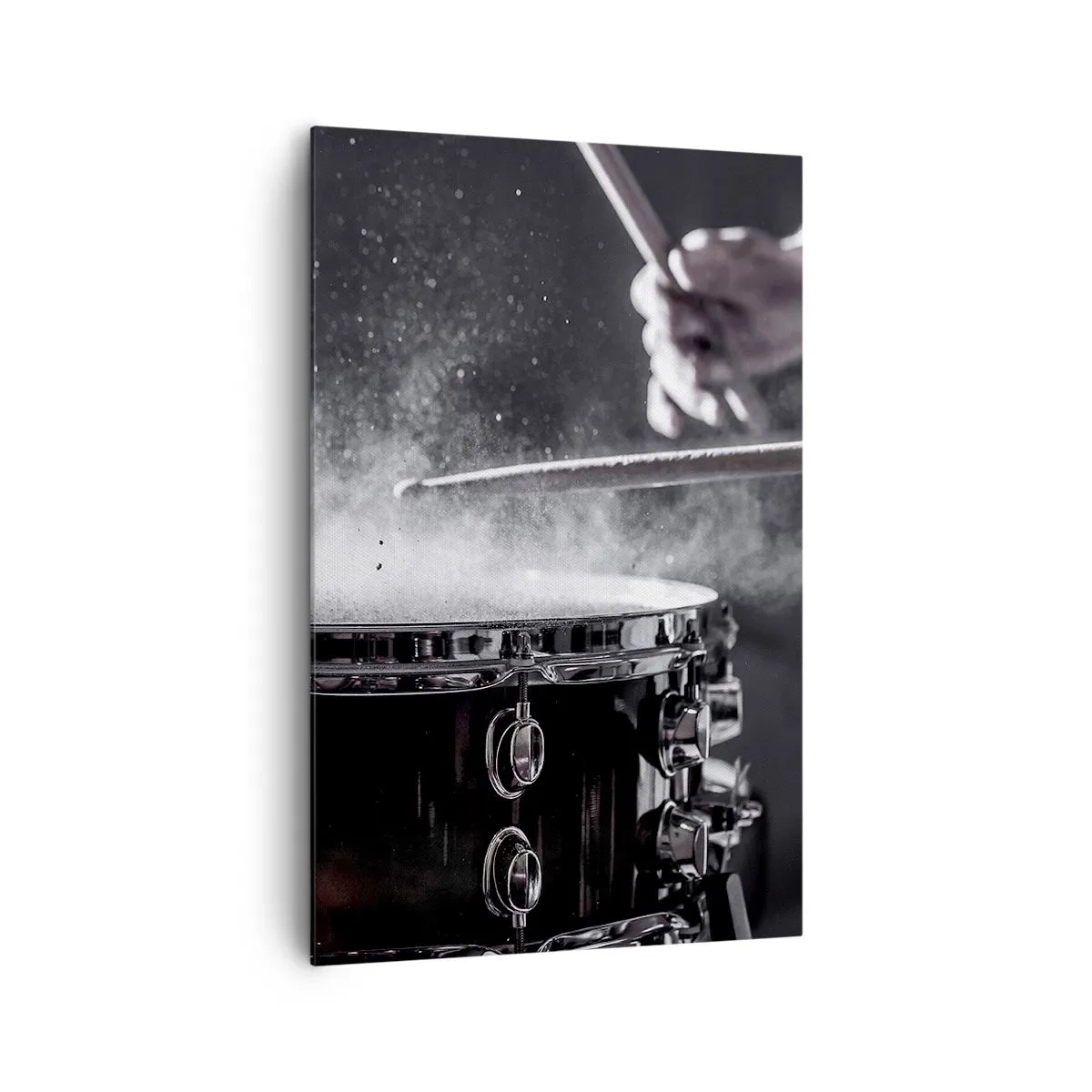 Lærredstryk - Billede på lærred - Musikkens puls - 80x120 cm