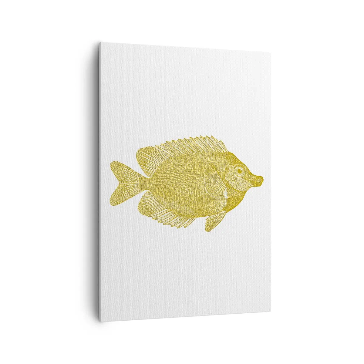 Lærredstryk - Billede på lærred - Fisk og det er det - 70x100 cm