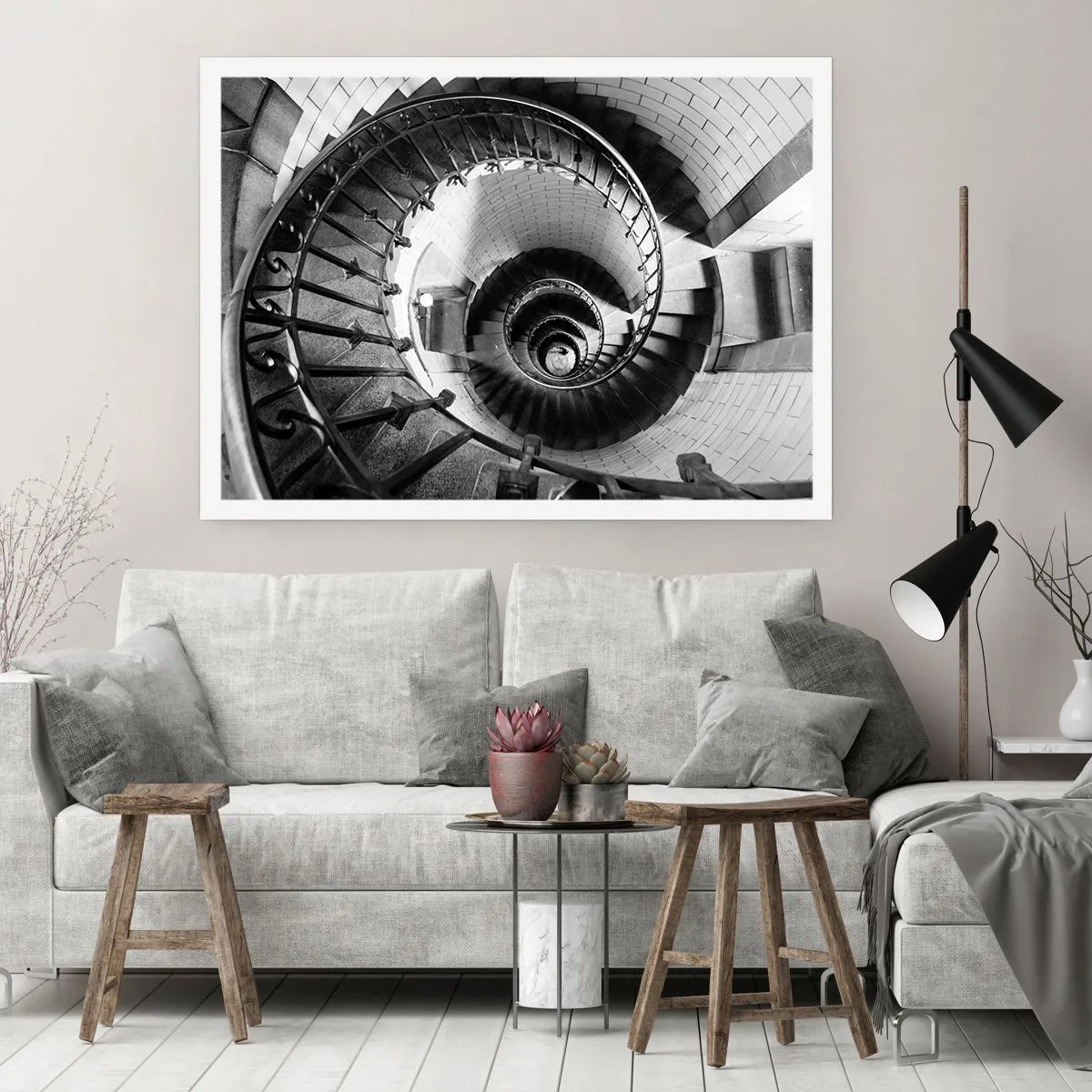Plakat - Højt og højere - 40x30 cm
