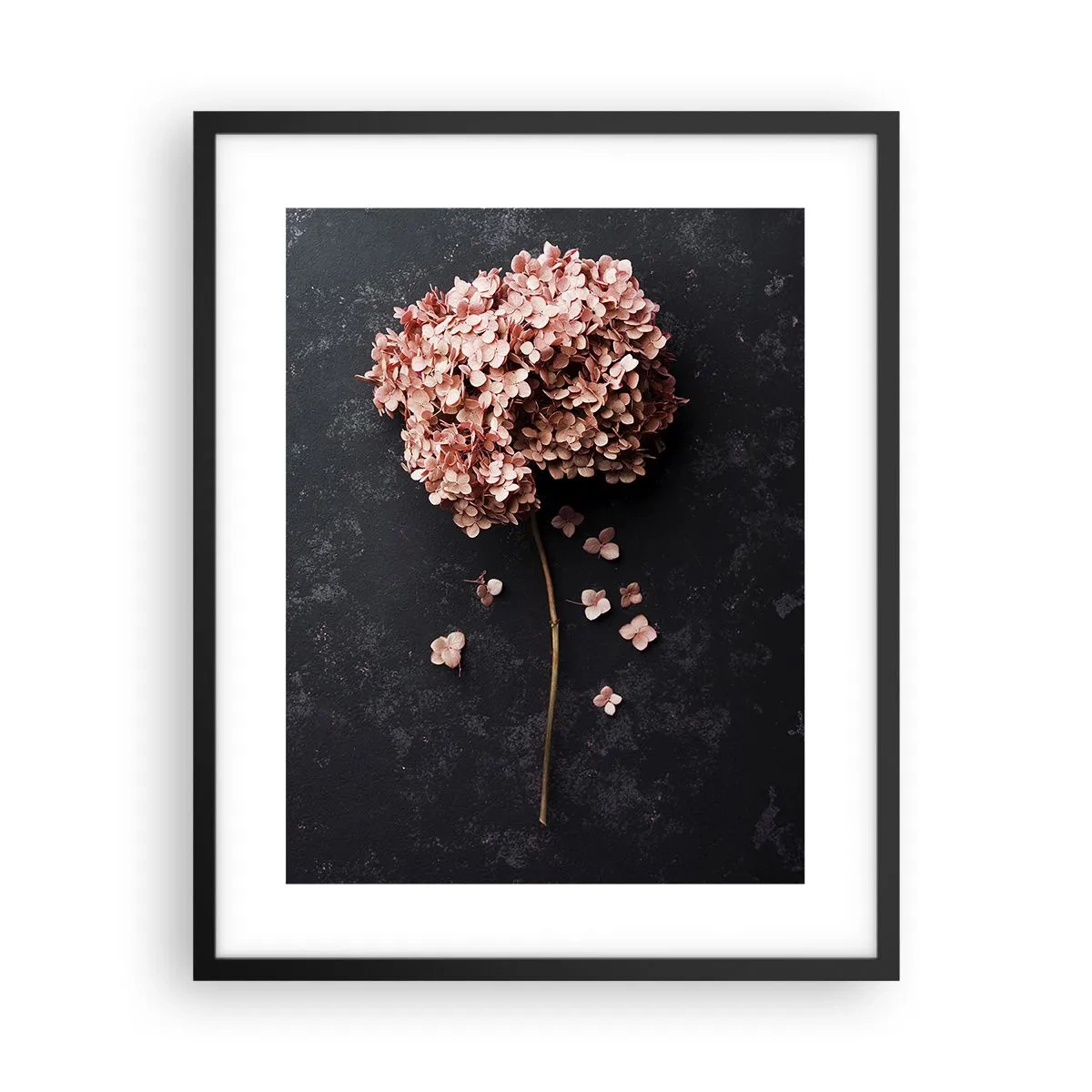 Plakat i sort ramme - Et virkelig romantisk tegn - 40x50 cm