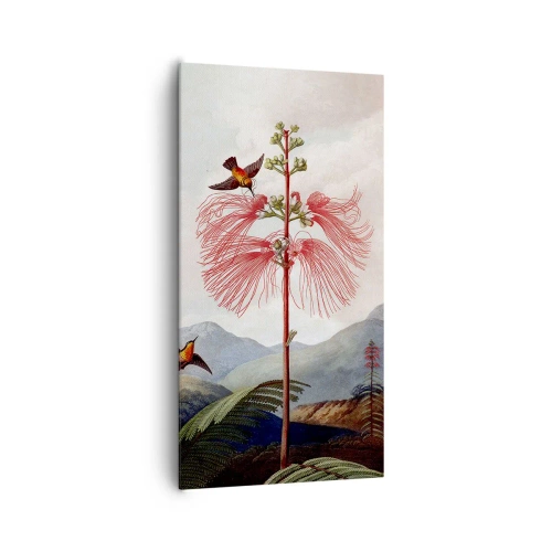 Lærredstryk - Billede på lærred - I et tropisk paradis - 65x120 cm