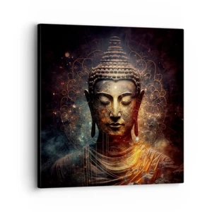 Lærredstryk - Billede på lærred - Åndelig balance - 30x30 cm