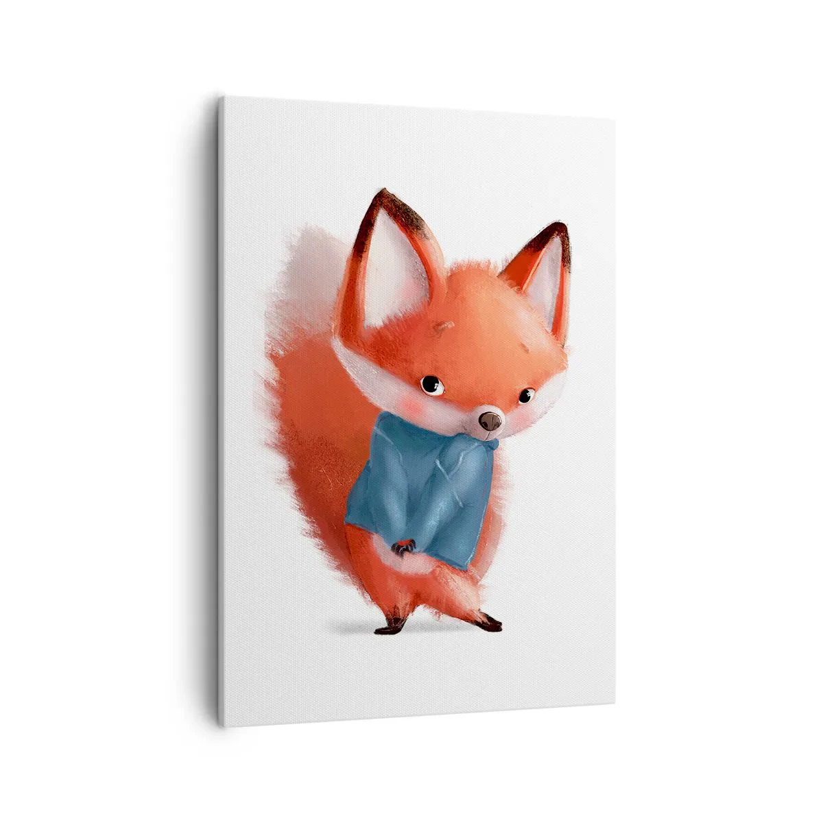 Lærredstryk - Billede på lærred - Ser jeg smuk ud i den her? - 50x70 cm