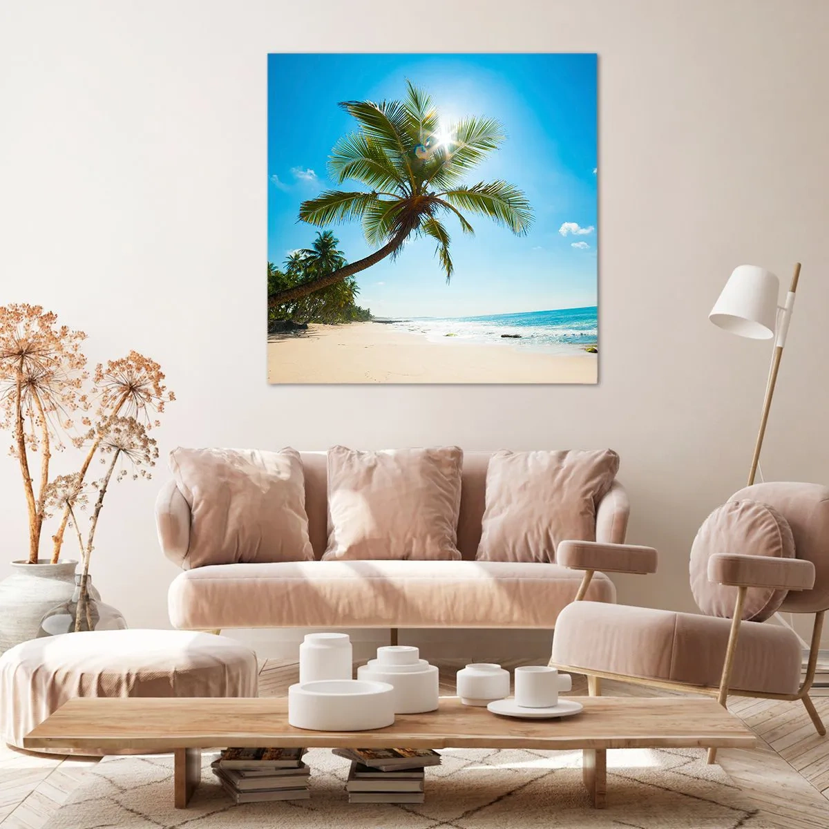 Lærredstryk - Billede på lærred - Du må ikke vise nogen - 40x40 cm