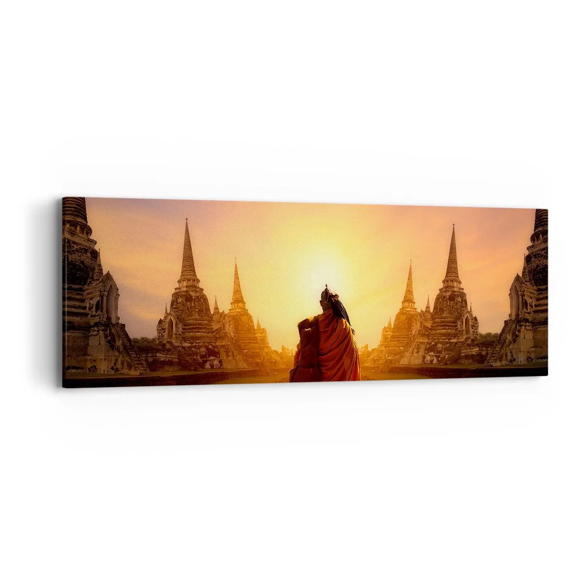 Lærredstryk - Billede på lærred - I fred for evigt - 90x30 cm