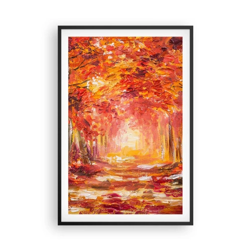 Plakat i sort ramme - Kobberskov - 61x91 cm