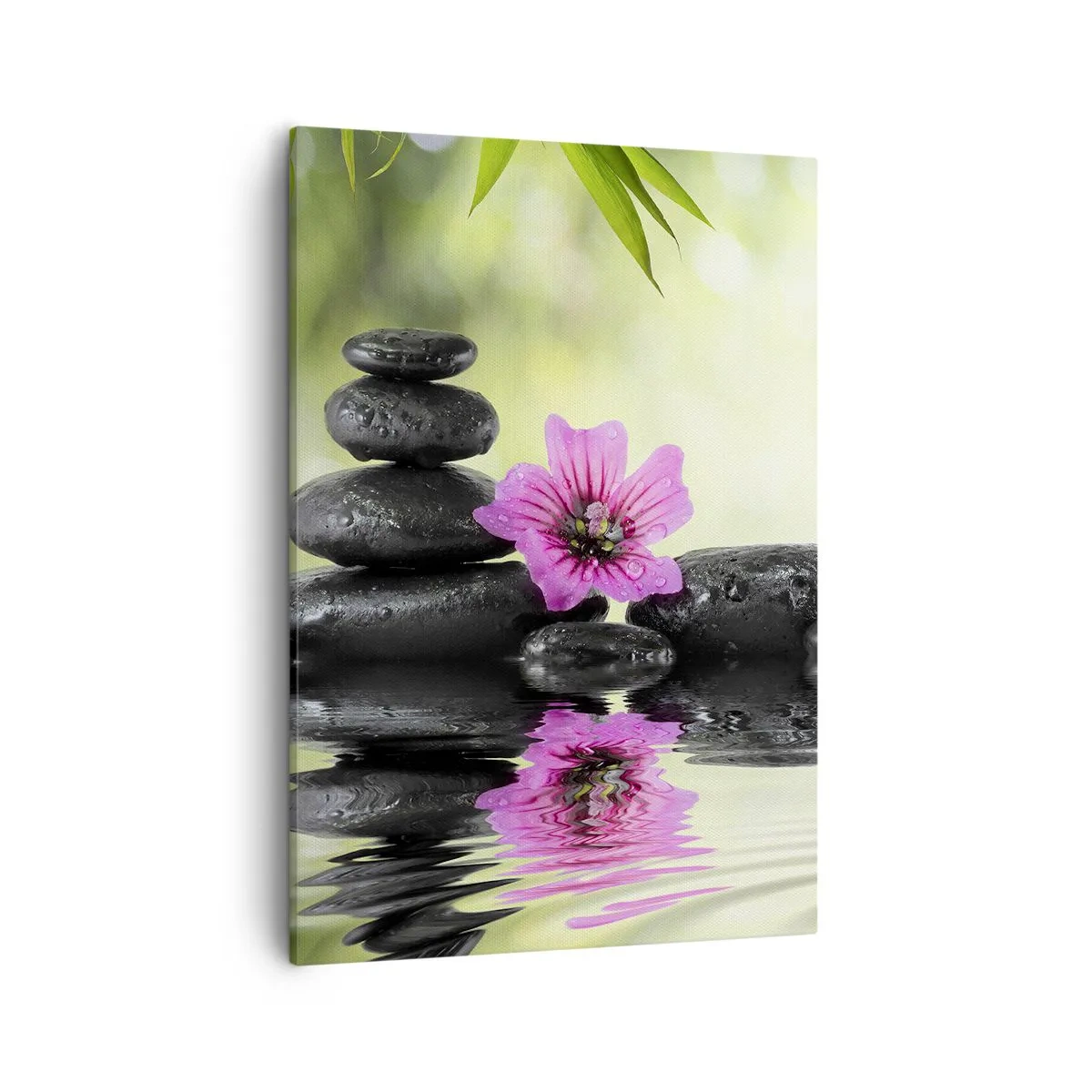 Lærredstryk - Billede på lærred - Tid til sjælen - 50x70 cm