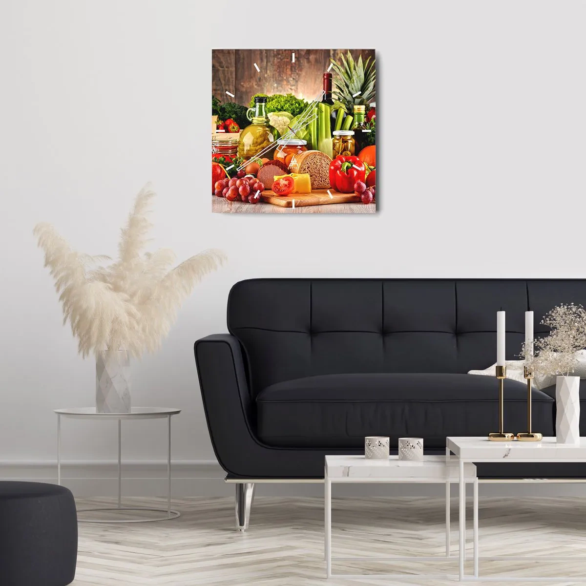 Vægur, Uret - Røget, ristet, marineret - 40x40 cm