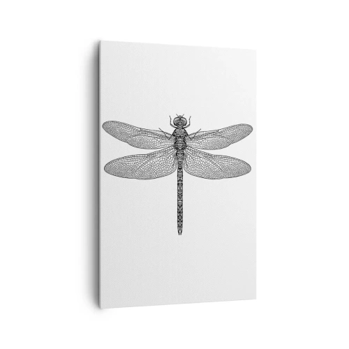 Lærredstryk - Billede på lærred - Præcision i naturen - 80x120 cm