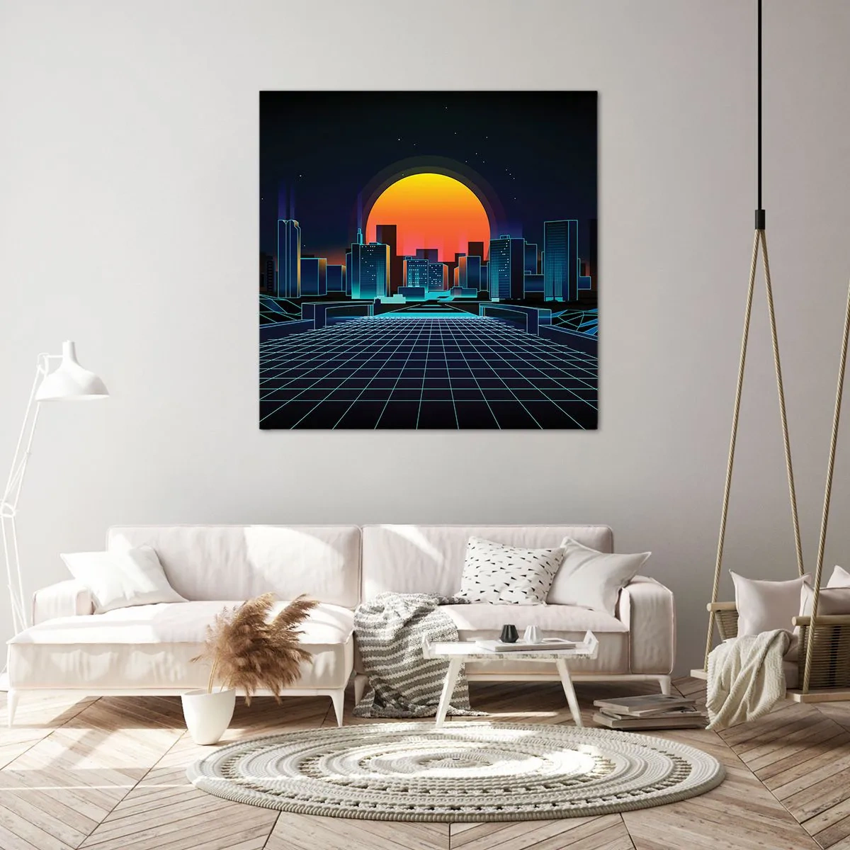 Lærredstryk - Billede på lærred - Vil du stadig gerne komme til den ægte vare? - 40x40 cm