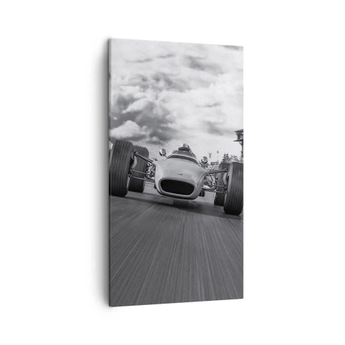 Lærredstryk - Billede på lærred - Der er kraft! - 45x80 cm