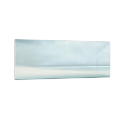 Billede på glas - Fred hele vejen til horisonten - 140x50 cm