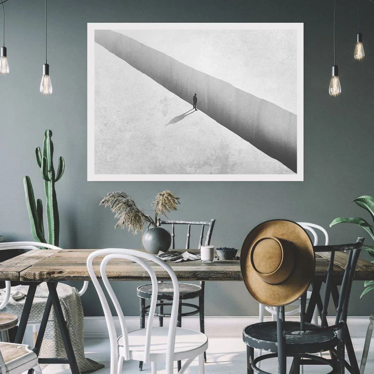 Plakat - Lys destination - 91x61 cm