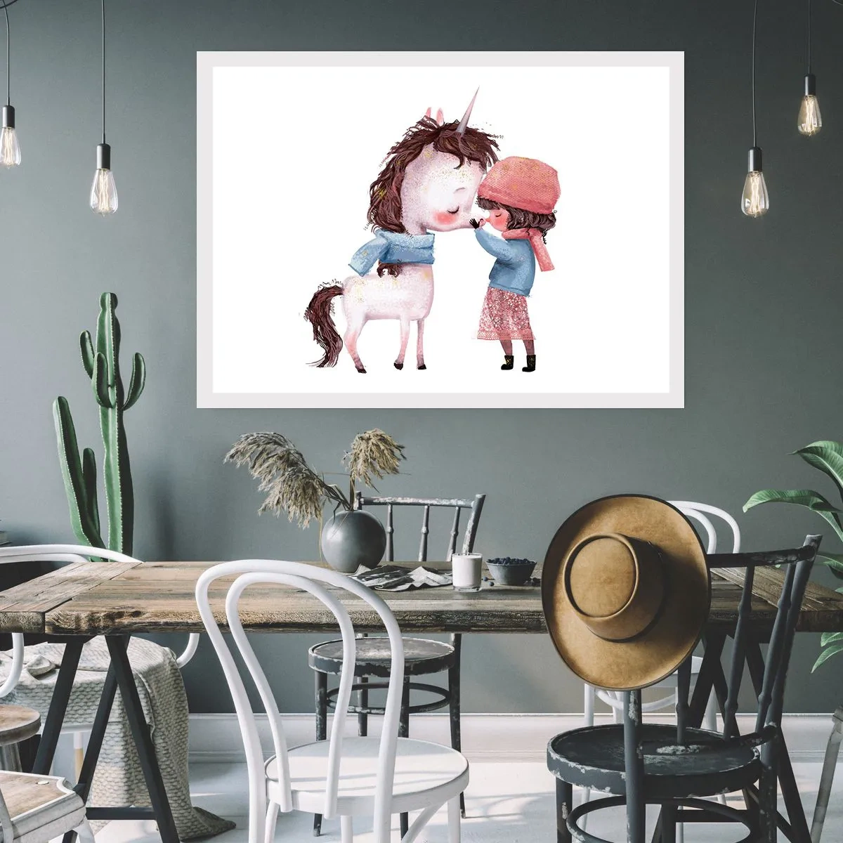 Plakat - En vinterhistorie - 100x70 cm