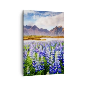 Lærredstryk - Billede på lærred - Styrke og strenghed ved siden af blidhed - 70x100 cm