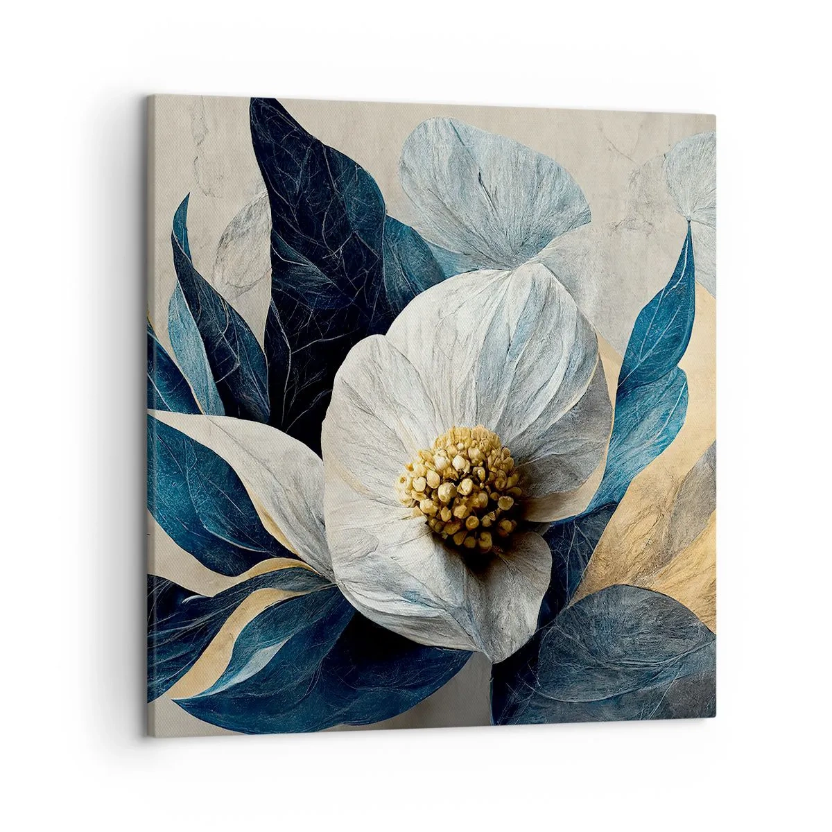 Lærredstryk - Billede på lærred - Har et hjerte af guld - 50x50 cm