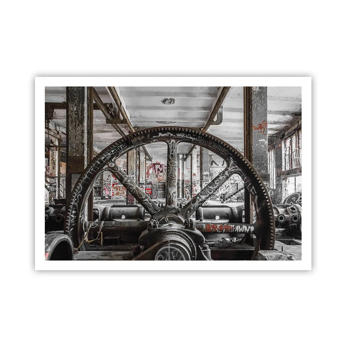 Plakat - Fabrikkens hemmelige liv - 100x70 cm