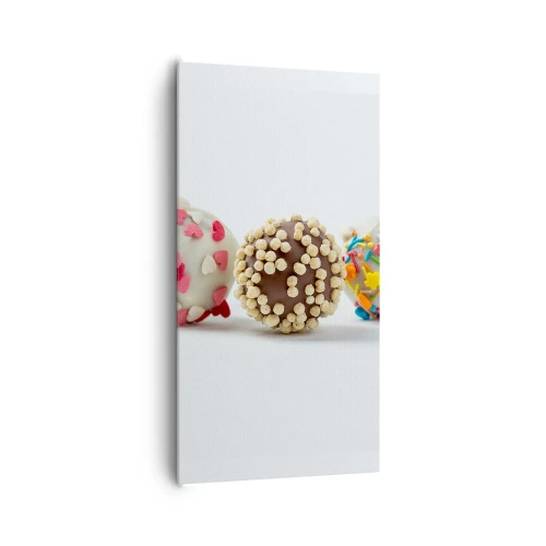 Lærredstryk - Billede på lærred - Livet kan være sødt - 65x120 cm