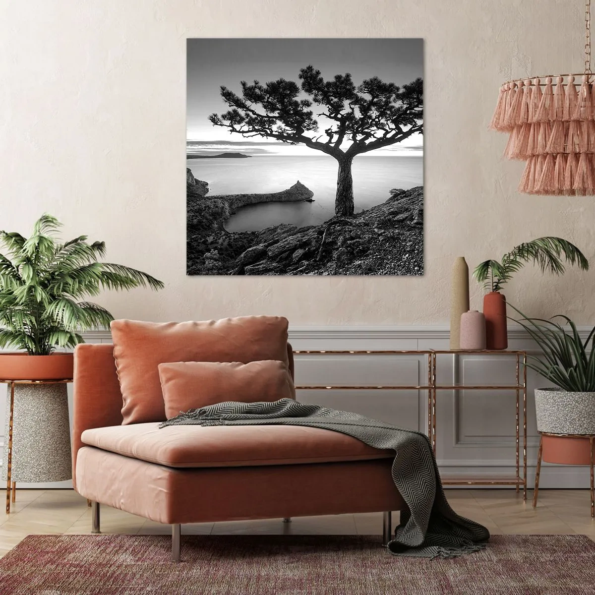 Lærredstryk - Billede på lærred - Fred hele vejen til horisonten - 60x60 cm