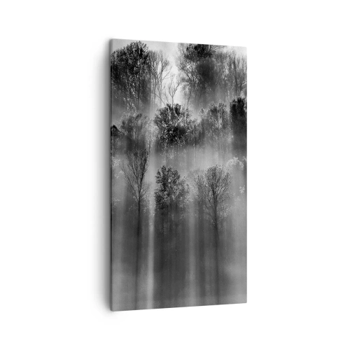 Lærredstryk - Billede på lærred - I stråler af lys - 45x80 cm