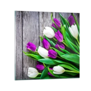 Billede på glas - På dagen for forårsfesten - 50x50 cm