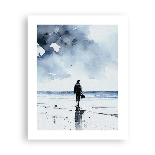 Plakat - Samtale med havet - 40x50 cm