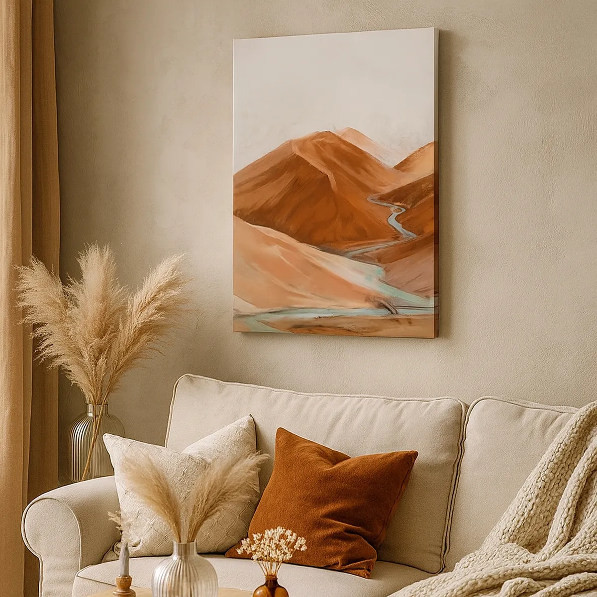 Lærredstryk - Billede på lærred - Til kilden - 50x70 cm