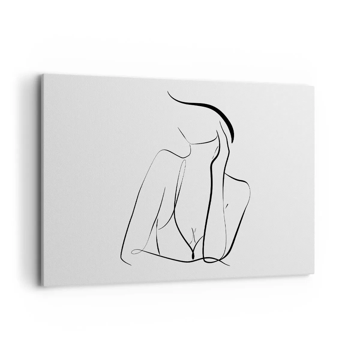 Lærredstryk - Billede på lærred - På bølgen af en drøm - 120x80 cm