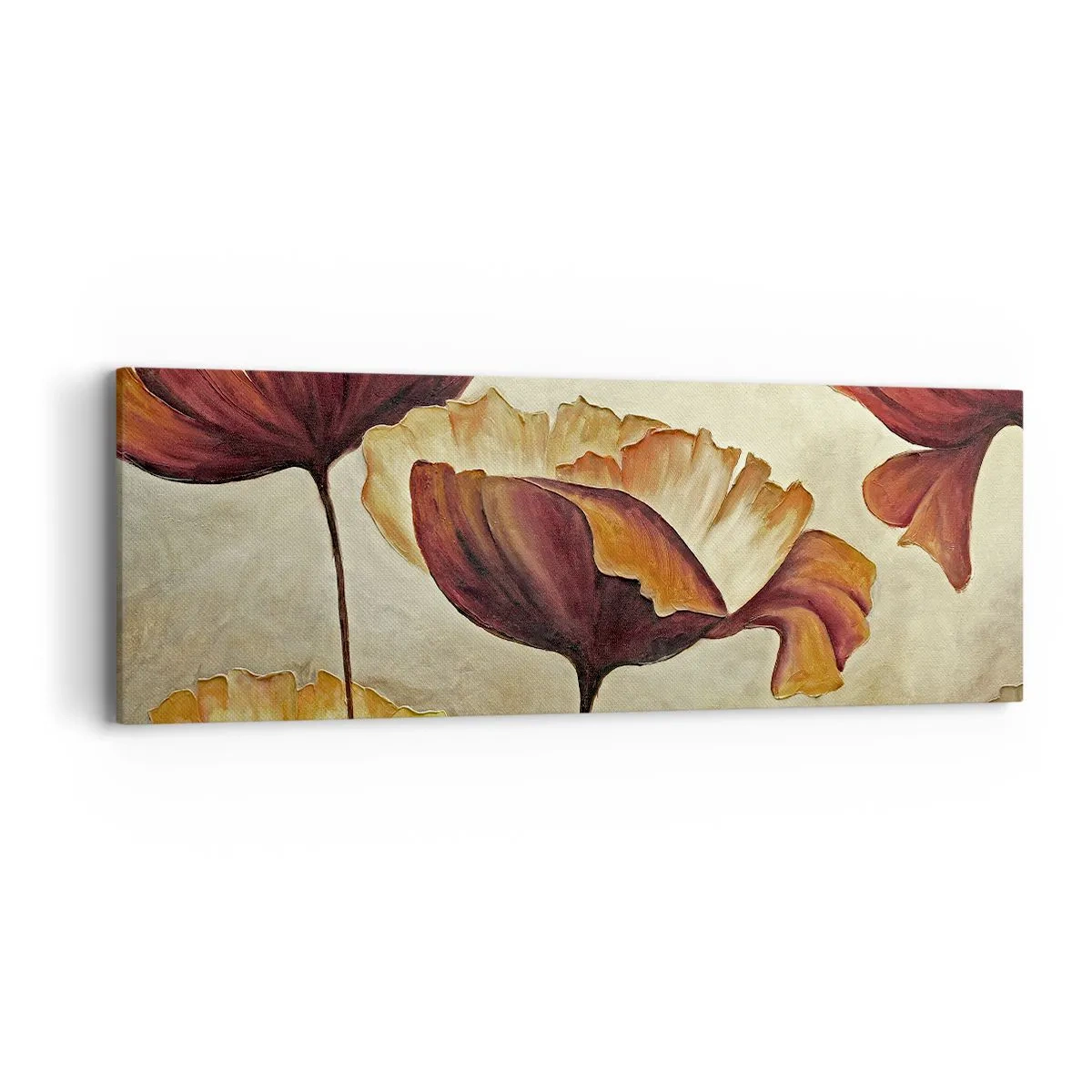 Lærredstryk - Billede på lærred - Marker - 90x30 cm