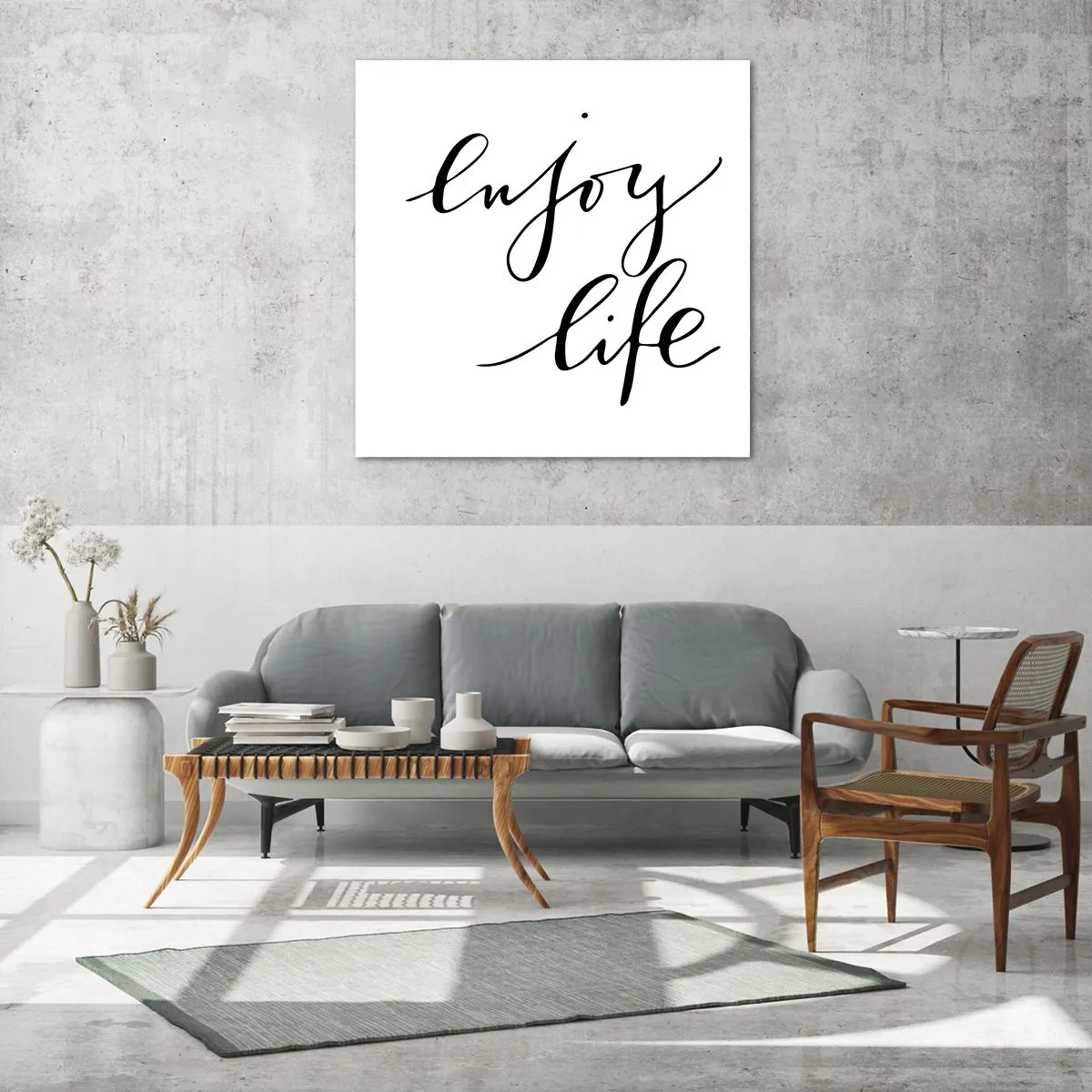 Billede på glas - Intet at tilføje… - 40x40 cm