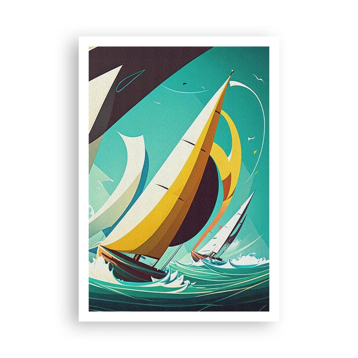 Plakat - Tæt på og personligt med elementerne - 70x100 cm