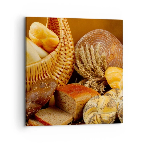 Lærredstryk - Billede på lærred - Vi slap væk igen - 70x70 cm