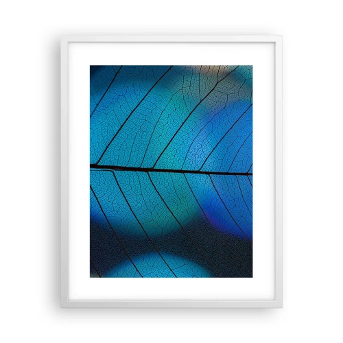 Plakat i hvid ramme - Indviklet konstruktion - 40x50 cm
