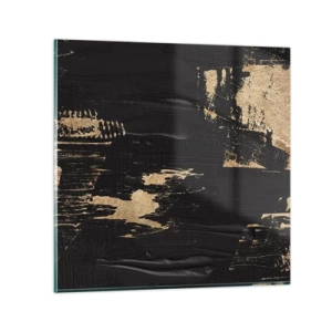 Billede på glas - Et spor af berøring - 30x30 cm