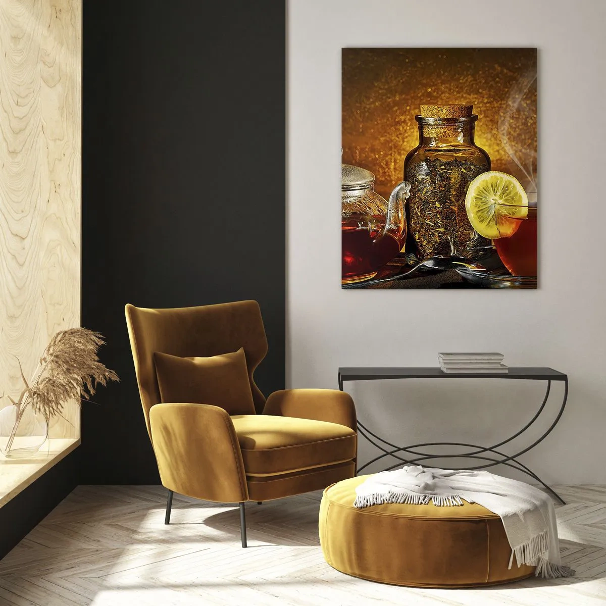 Billede på glas - I stil med de hollandske mestre - 50x70 cm
