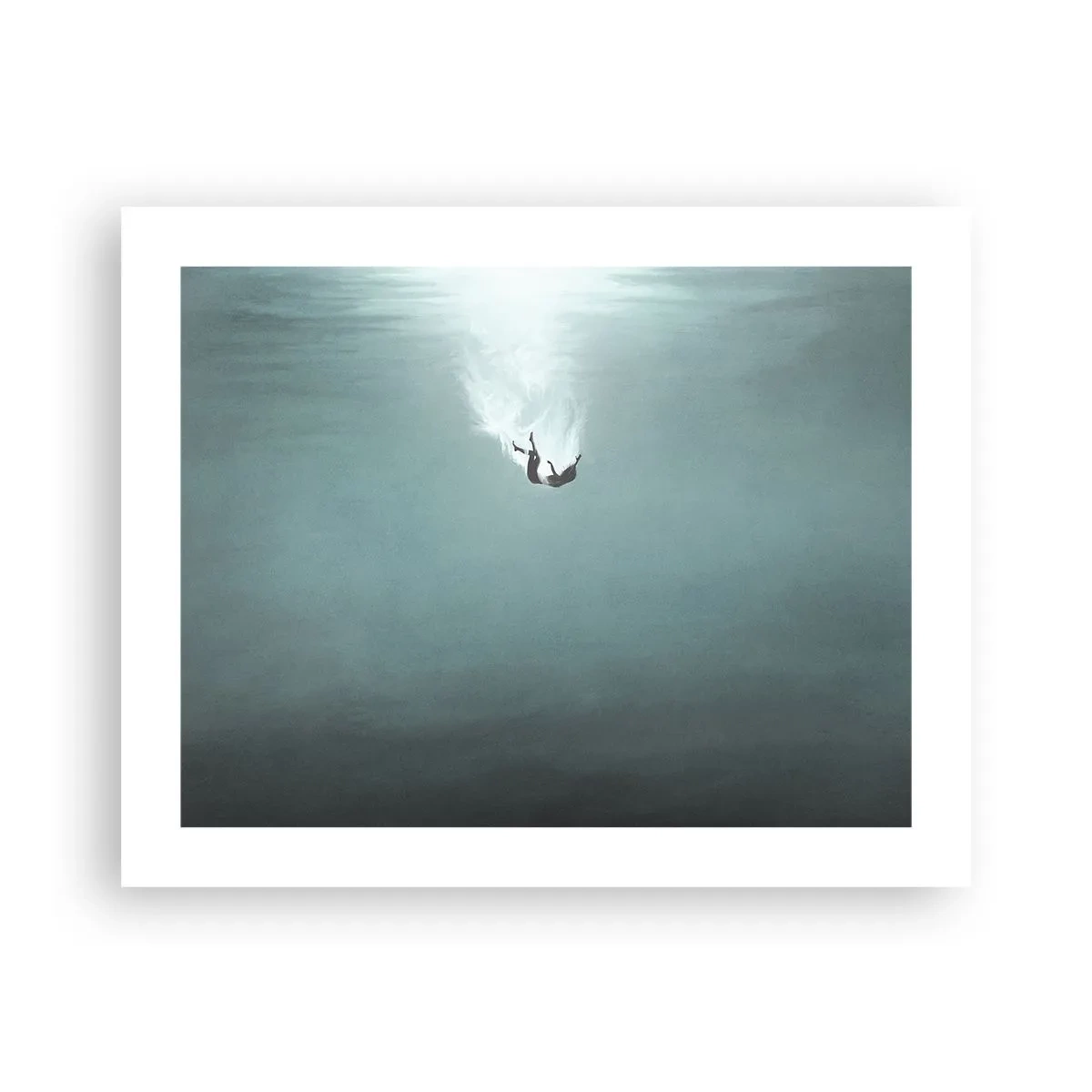 Plakat - I havets favntag - 50x40 cm