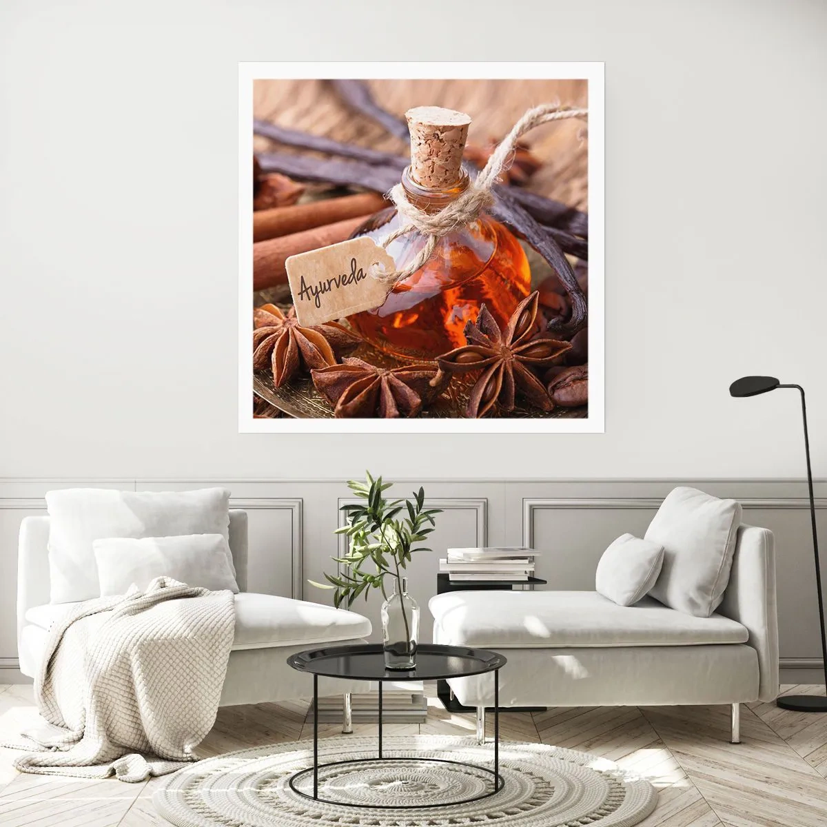 Plakat - På vej mod enhed af krop og ånd - 40x40 cm