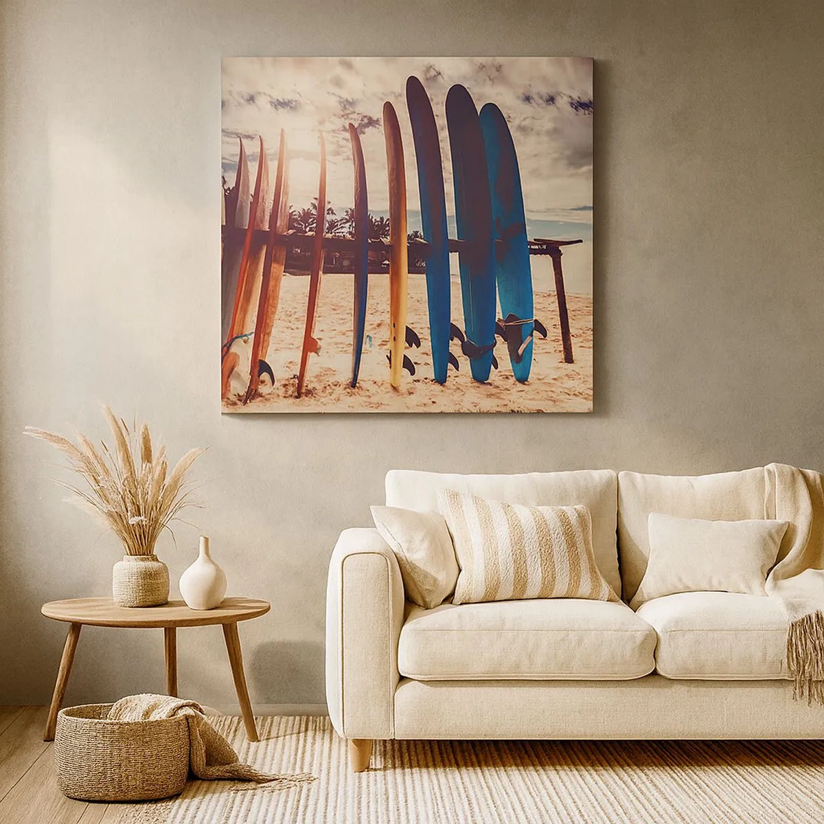 Lærredstryk - Billede på lærred - Godnat, indtil i morgen - 30x30 cm