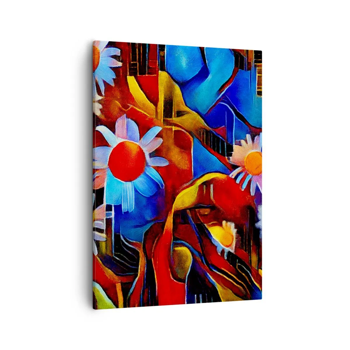 Lærredstryk - Billede på lærred - Livets farver - 50x70 cm