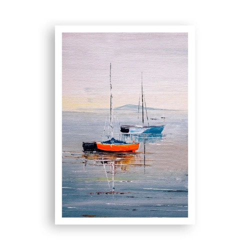 Plakat - Et velfortjent hvil - 70x100 cm